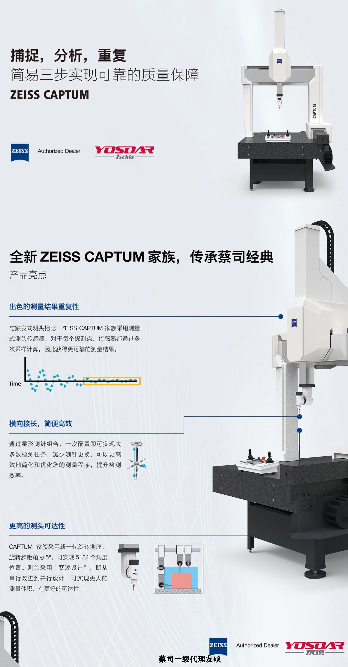 宝坻蔡司三坐标CAPTUM